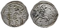 denar po 1166, Książę na tronie / Orzeł z podnie
