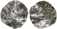 denar 1002-1024, Głowa cesarza Henryka II w praw