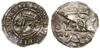 naśladownictwo denara po 1027, Aw: Głowa w lewo,