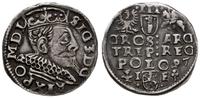 trojak 1597, Wschowa, szeroka głowa króla, prost