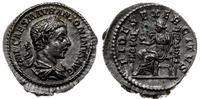 denar 218-222, Rzym, Aw: Popiersie cesarza w pra
