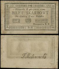 4 złote 4.09.1794, seria 1-A, przebarwienia, Luc