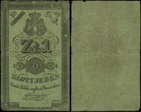 1 złoty 1831, podpis Głuszyński, seria A 338451,