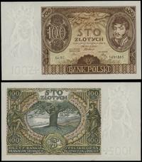 100 złotych 9.11.1934, seria BE 1491885, pięknie