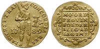 dukat 1789, Utrecht, złoto 3.35 g, Fr. 285, Delm