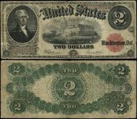 2 dolary 1917, seria D 12287661 A, podpisy; Spee