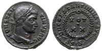 follis 320-321, Siscia, Aw: Popiersie cesarza w 