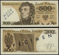 500 złotych 16.12.1974, seria A, numeracja 00000