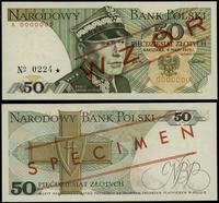 50 złotych 9.05.1975, seria A, numeracja 0000000