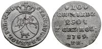 Polska, 10 groszy miedziane, 1789 EB