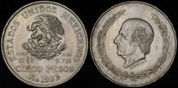 5 peso 1953, srebro 27.87g