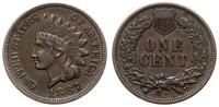 cent 1887, Filadelfia, brąz, ładnie zachowany