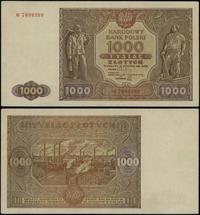 1.000 marek polskich 15.01.1946, seria G, numera