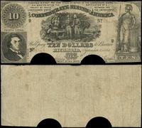 10 dolarów 2.09.1861, seria 4 / 9, banknot skaso