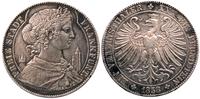 talar 1858, rzadki typ monety, Thun 141
