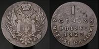 1 grosz z miedzi krajowej 1823, Warszawa