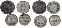 zestaw monet zastępczych, 1 x żeton bez oznaczen
