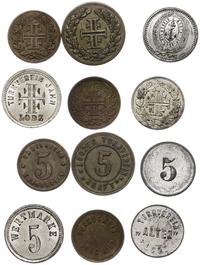 zestaw monet zastępczych, 1 x żeton o nominale 5