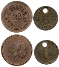 zestaw monet zastępczych, 1 x żeton o nominale 2