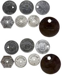 zestaw monet zastępczych, 3 x żeton bez oznaczen