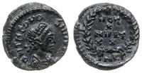 brąz 379-383, Cyzicus, Aw: Popiersie cesarza w p