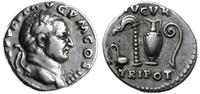 denar 72-73, Rzym, Aw: Popiersie cesarza w prawo