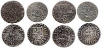 zestaw 4 monet:, trojak 1622 Kraków, półtorak 16