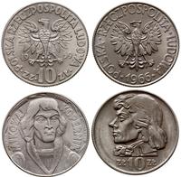 Polska, zestaw: 2 x 10 złotych, 1959 i 1966