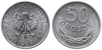 50 groszy 1968, Warszawa, aluminium, piękne, rza