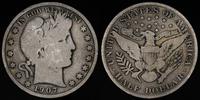 1/2  dolara 1907