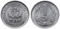 Polska, 1 złoty, 1969