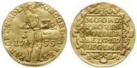 dukat 1755, złoto 3.36 g, Purmer Ho15, Delmonte 
