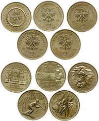 Polska, zestaw: 5 x 2 złote, 1998