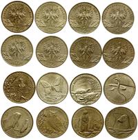 zestaw zwierząt na monetach polskich: 14 x 2 zło