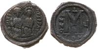 follis 569-570, Konstantynopol, Justyn i Zofia n