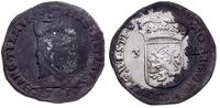 3 guldeny 1701, nierówna, ciemna patyna, Delmont