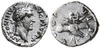 denar 145-147, Rzym, Aw: Popiersie cesarza w pra