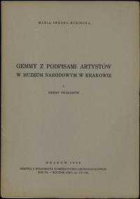 wydawnictwa polskie, Maria Fredro-Boniecka - Gemmy z podpisami artystów w Muzeum Narodowym w Kr..