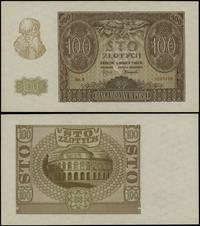 100 złotych 1.03.1940, seria B, numeracja 059010