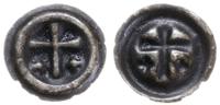 brakteat ok. 1317-1328, Krzyż łaciński z dwoma k