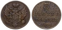 Polska, 3 grosze, 1829 FH