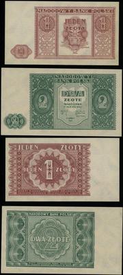 Polska, 1 i 2 złote, 15.05.1946