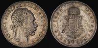 1 forint 1883, Kremnica, patyna