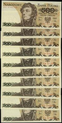 Polska, zestaw 29 banknotów z lat 1977-1988