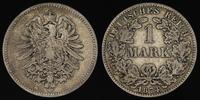 1 marka 1874/H, Darmstadt