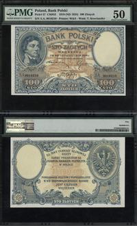 100 złotych 28.02.1919, seria SA, numeracja 9916