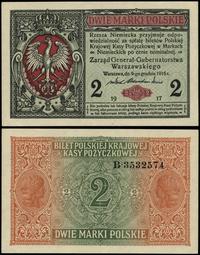Polska, 2 marki polskie, 9.12.1916