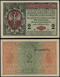 2 marki polskie 9.12.1916, Generał, seria B 4240