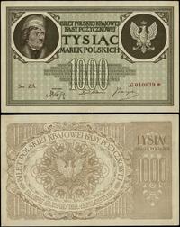 1.000 marek polskich 17.05.1919, seria ZA 010039