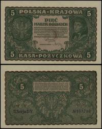 5 marek polskich 23.08.1919, seria II-DY 955700,
